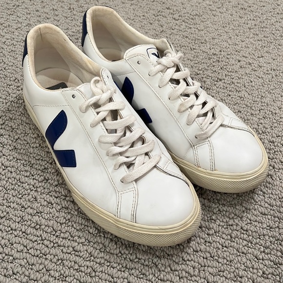 Veja Shoes - Veja Campo sneaker, blue and white
